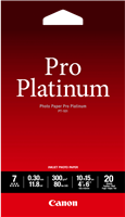 Canon Fotopaier Pro Platinum 10x15 Weiss
