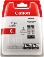 Canon PGI-570pgbk XL Twin Multipack Schwarz