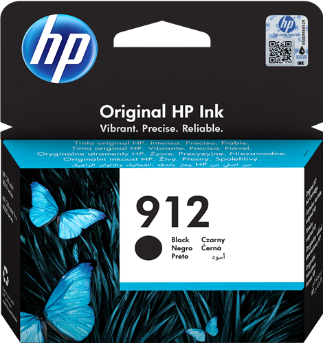 Hp 912 Tintenpatrone Schwarz Prindo De