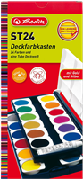 Herlitz Deckfarbkasten, 24 Farben 