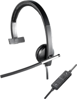 Logitech Headset Mono H650e Schwarz
