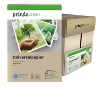 Prindo Green Universal-Kopierpapier rauchweiß A4 Weiss