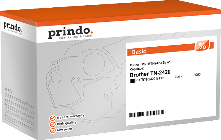 Prindo PRTBTN2420 Basic Schwarz Toner