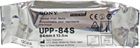 Sony Thermopapierrolle UPP-84S Weiss