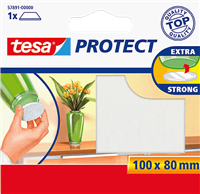Tesa Protect Filzgleiter, 100x80 mm Weiss
