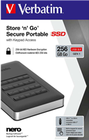 Verbatim Store'n'Go Secure externe SSD Festplatte 
