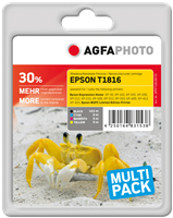 Agfa Photo APET181SETD Multipack Schwarz / Cyan / Magenta / Gelb