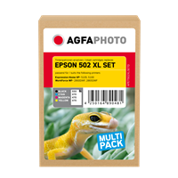 Agfa Photo APET502XLSETD Multipack Schwarz / Cyan / Magenta / Gelb
