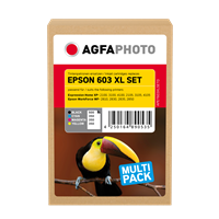 Agfa Photo APET603XLSETD Multipack Schwarz / Cyan / Magenta / Gelb
