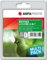 Agfa Photo LC123BK,C,M,Y Multipack Schwarz / Cyan / Magenta / Gelb