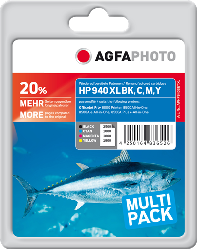 Agfa Photo OfficeJet Pro 8500a A910a APHP940SETXL