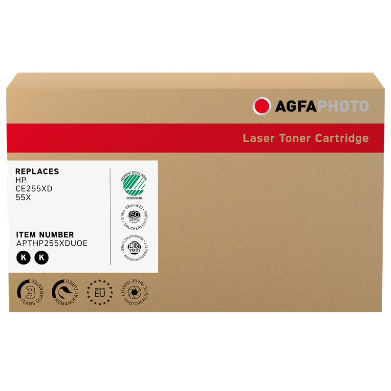Agfa Photo LaserJet Enterprise P3015 APTHP255XDUOE