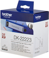 Brother DK-22223 Endlosetiketten 50mm x 30,48m Schwarz auf Weiß