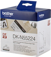 Brother Papierrolle (nicht klebend) DK-N55224 Weiss
