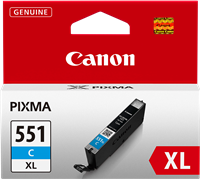 Canon CLI-551C XL Cyan Druckerpatrone