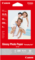 Canon Glossy Photo Papier "Everyday Use" 10 x 15 cm Weiss