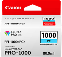 Canon PFI-1000pc cyanfoto Druckerpatrone