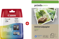 Canon PG540_CL541 MCVP Schwarz / mehrere Farben / rauchweiß Value Pack