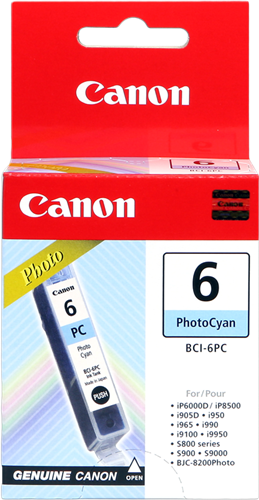 Canon BCI-6pc Cyan Druckerpatrone