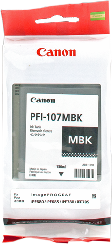 Canon PFI-107mbk