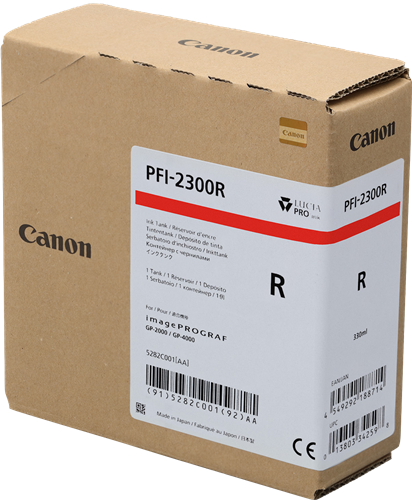 Canon PFI-2300r Rot Druckerpatrone