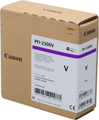 Canon PFI-2300v Violett Druckerpatrone