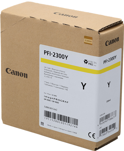 Canon PFI-2300y Gelb Druckerpatrone