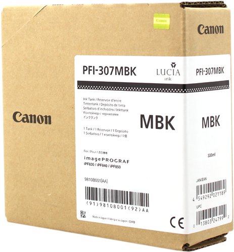 Canon PFI-307mbk
