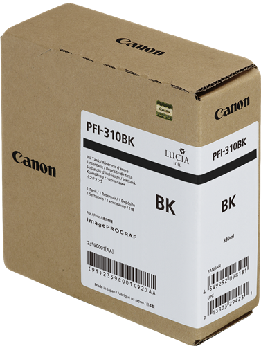 Canon PFI-310bk Schwarz Druckerpatrone