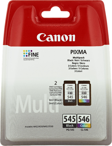 Canon PIXMA MG2450 PG-545 + CL-546