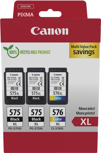 Canon PG-575XL+CL-576XL Multipack Schwarz / mehrere Farben
