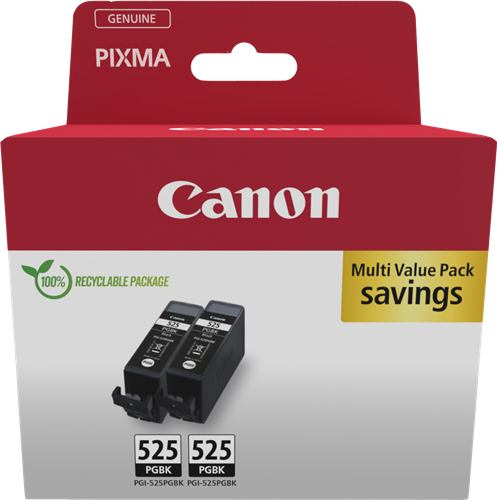 Canon PGI-525 PGKB Twin Multipack Schwarz