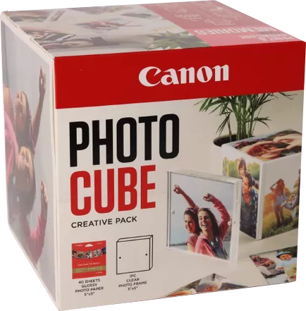 Canon PP-201 5x5 Photo Cube Creative Pack Pink Value Pack