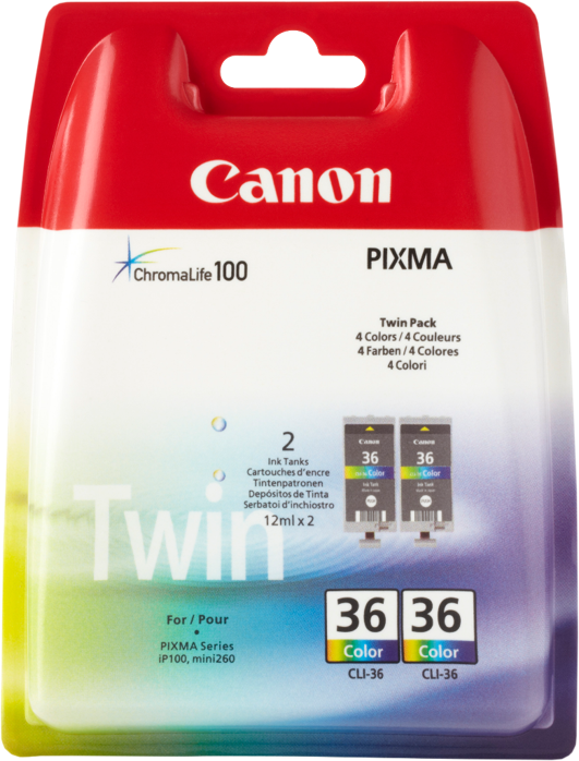Canon PIXMA iP110 CLI-36 Twin
