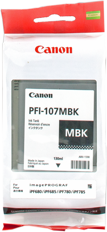 Canon PFI-107mbk