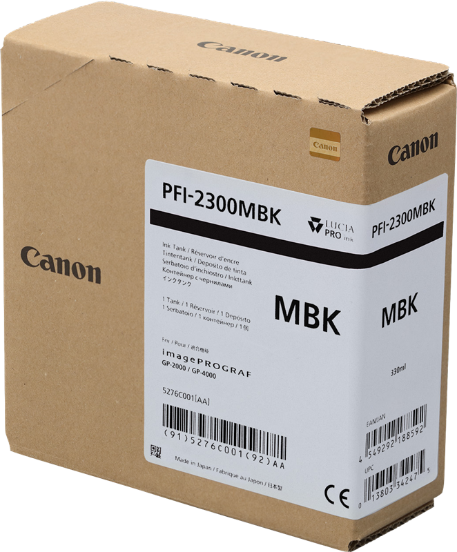 Canon PFI-2300mbk