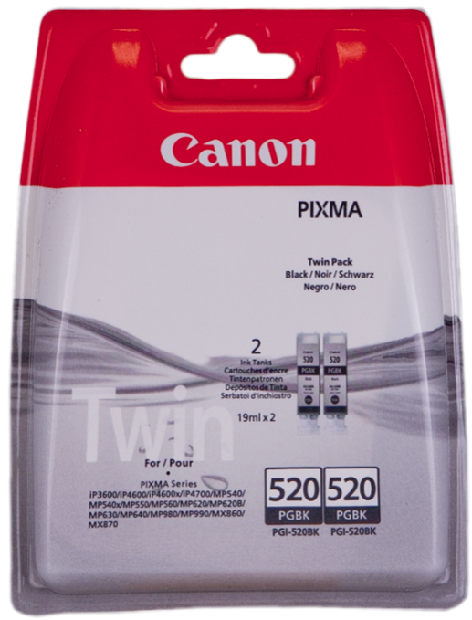 Canon PIXMA iP4700 PGI-520BK Twin