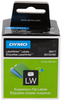DYMO 99017 Hängeablage-Etiketten 50x12mm Weiss