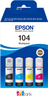 Epson 104 Multipack Schwarz / Cyan / Magenta / Gelb