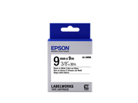 Epson LK-3WBN Schriftband Schwarz auf Weiß