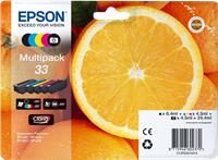 Epson T3337 Multipack Schwarz / Cyan / Magenta / Gelb