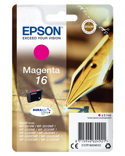 Epson 16 Magenta Druckerpatrone