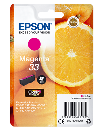 Epson 33 Magenta Druckerpatrone