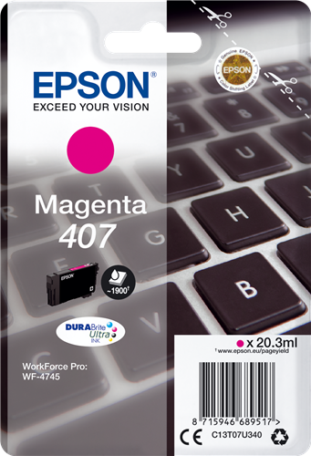 Epson 407 Magenta Druckerpatrone