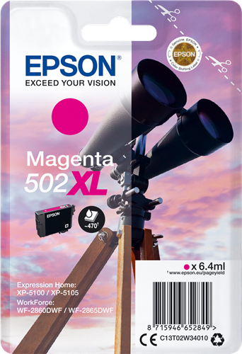 Epson 502XL Magenta Druckerpatrone