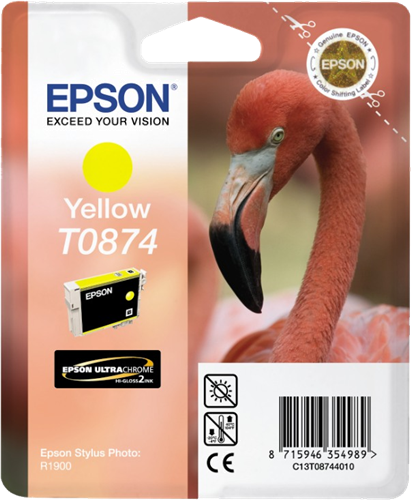 Epson T0874 Gelb Druckerpatrone