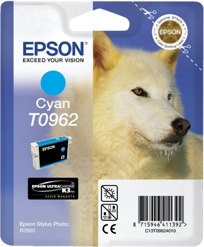 Epson T0962 Cyan Druckerpatrone