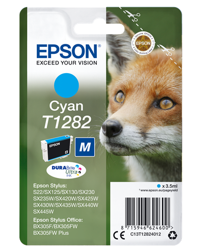 Epson T1282 Cyan Druckerpatrone