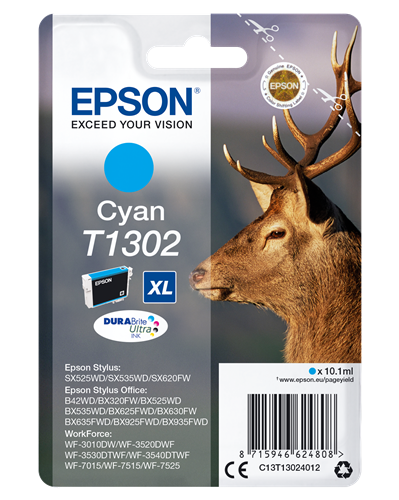 Epson T1302 XL Cyan Druckerpatrone