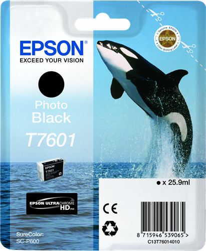 Epson T7601 Schwarz (Foto) Druckerpatrone
